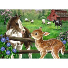 Puzzle Calut Si Caprioara, 60 Piese Ravensburger - 1